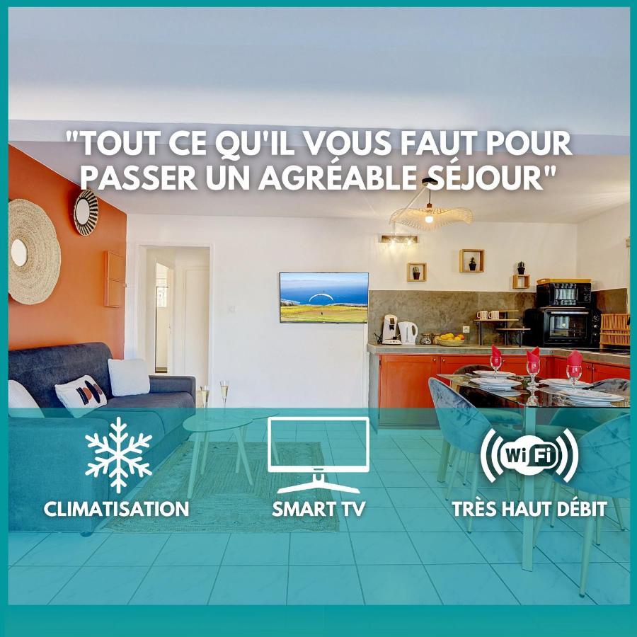Апартаменты Bec Rose - Clim - Wi-Fi - Jardin Сен-Лё Экстерьер фото